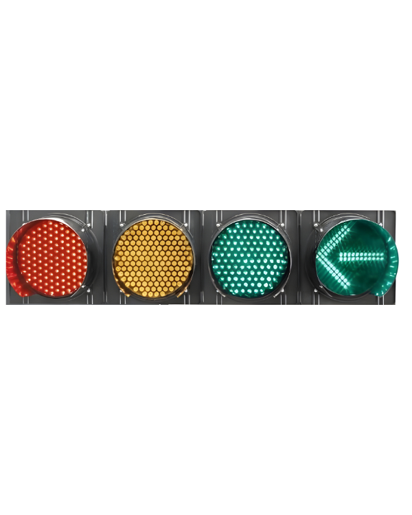 Semáforo de Cuatro Luces Tipo Led