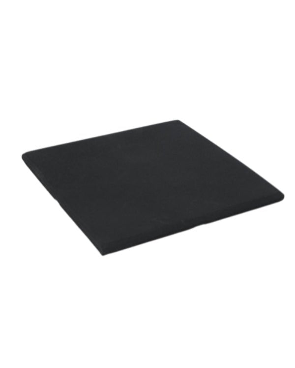 Piso de Hule Negro Reciclado para Gimnasio - SOLTEC