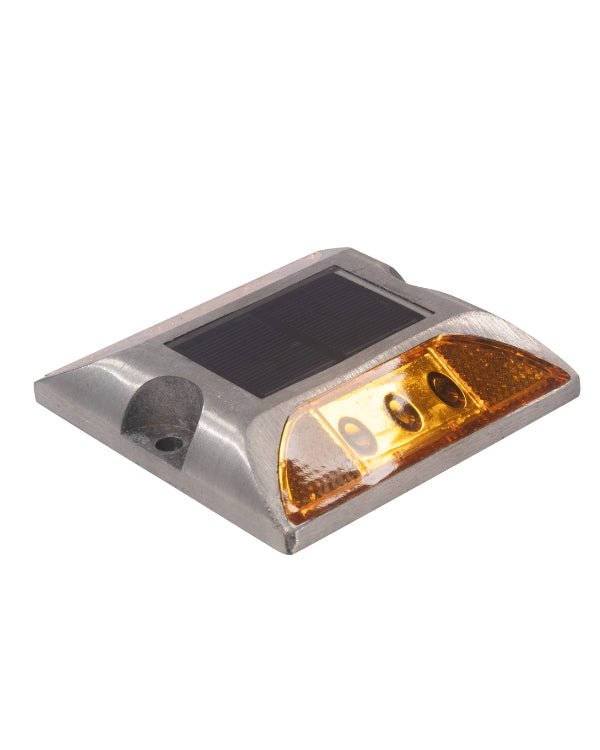 Vialeta de Aluminio con Fotocelda Solar - SOLTEC