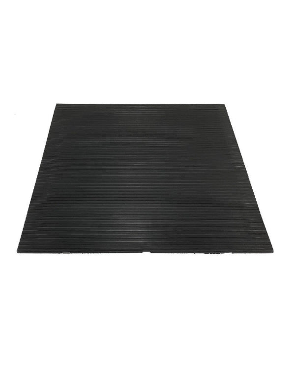Alfombra Dielectrica de Hule Negro Antiderrapante - SOLTEC