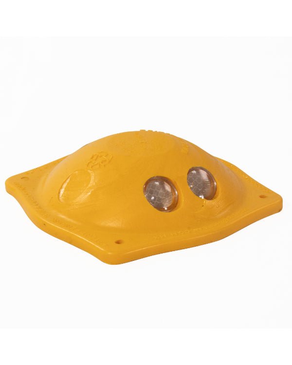 Boya de Polietileno Amarillo con Reflejante 3M - SOLTEC