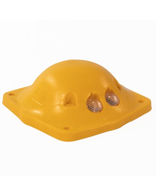 Boya Grande de Polietileno Amarillo con Reflejante 3M - SOLTEC