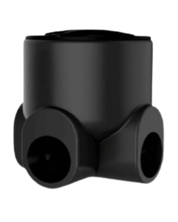 Caja de Registro Sanitario de Polietileno Negro - SOLTEC