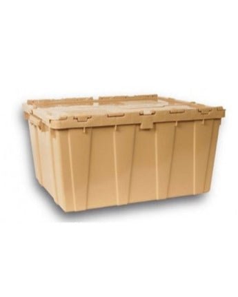 Caja Plástica con Tapaderas Embisagradas de 60 x 50 cm - SOLTEC