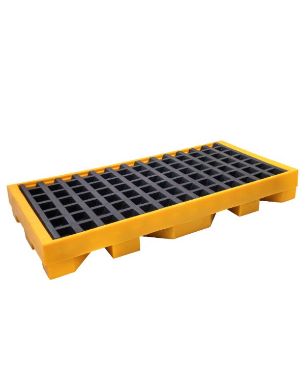 Plataforma Plástica Antiderrame para Dos Barriles - SOLTEC