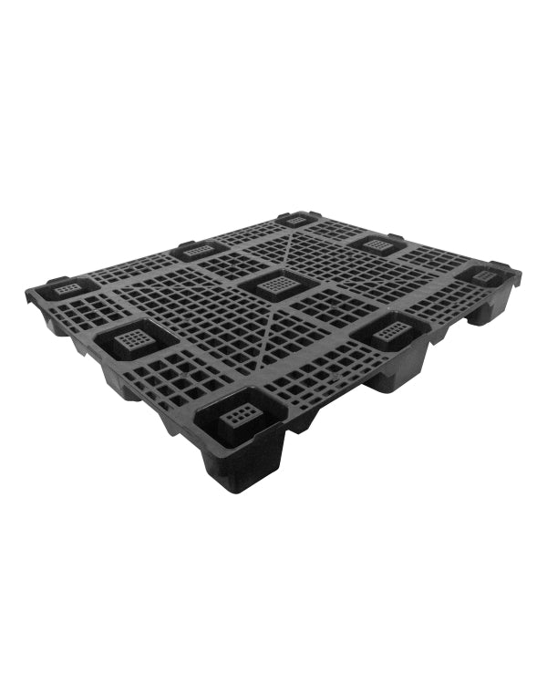 Tarima Plástica 40" x 48" con Superficie Abierta Autoestibable - SOLTEC